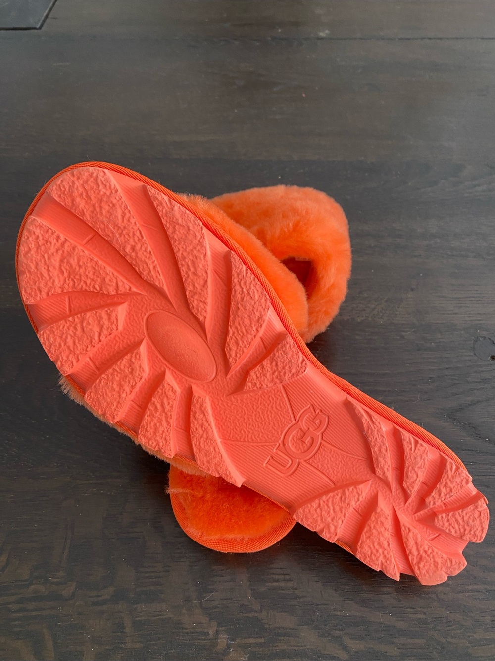 Cozette Genuine Shearling Slipper/Slide - Picture 5 of 6
